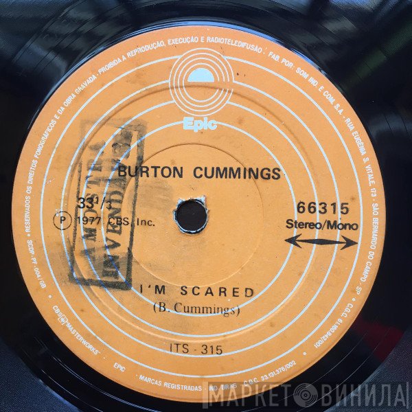 Burton Cummings  - I'm Scared