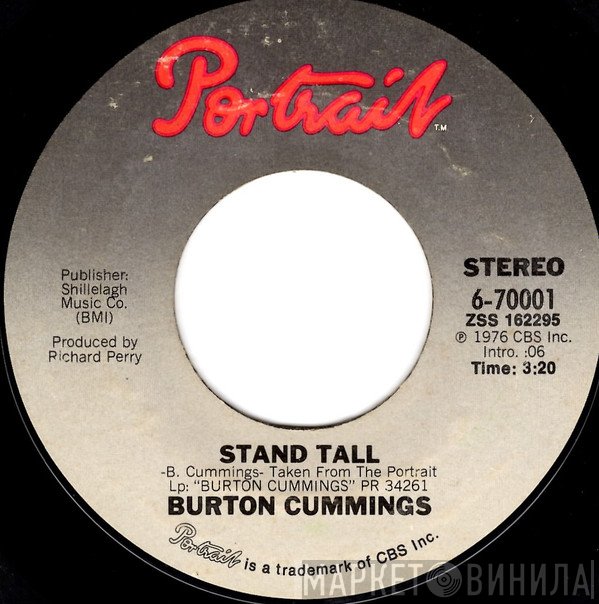 Burton Cummings  - Stand Tall
