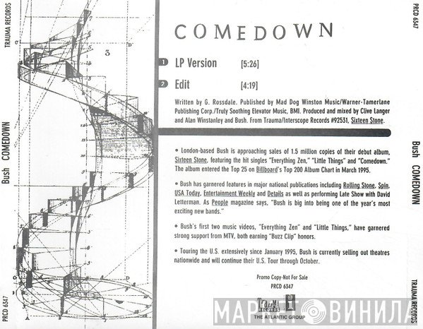 Bush  - Comedown