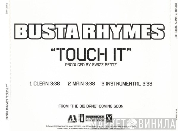 Busta Rhymes  - Touch It