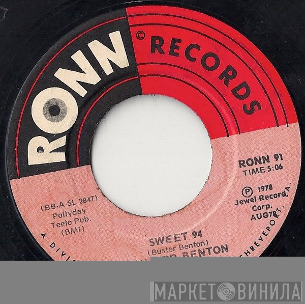 Buster Benton - Sweet 94 / Do It In The Rain