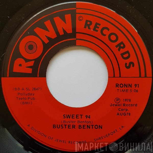 Buster Benton - Sweet 94 / Do It In The Rain