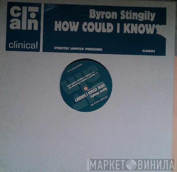 Byron Stingily - How Could I Know?