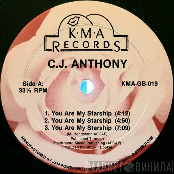 C.J. Anthony - You Are My Starship