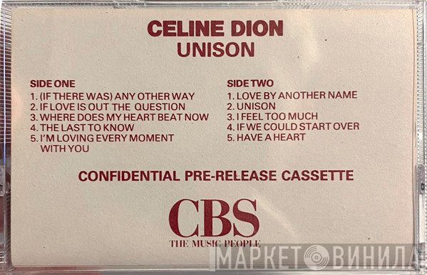Céline Dion  - Unison