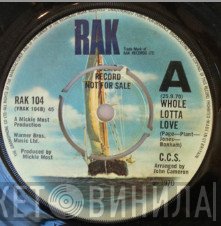 CCS - Boom Boom / Whole Lotta Love