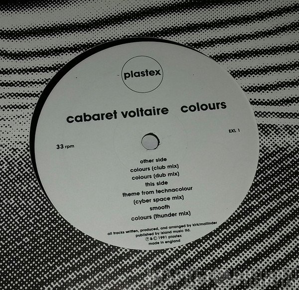 Cabaret Voltaire - Colours
