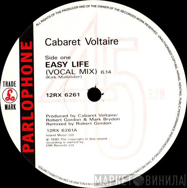 Cabaret Voltaire - Easy Life