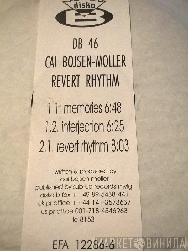 Cai Bojsen-Møller  - Revert Rhythm