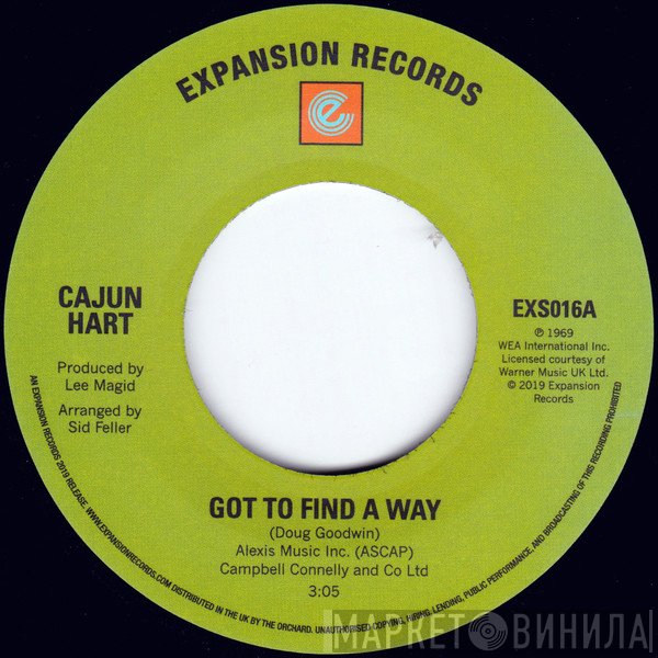 Cajun Hart - Got To Find A Way