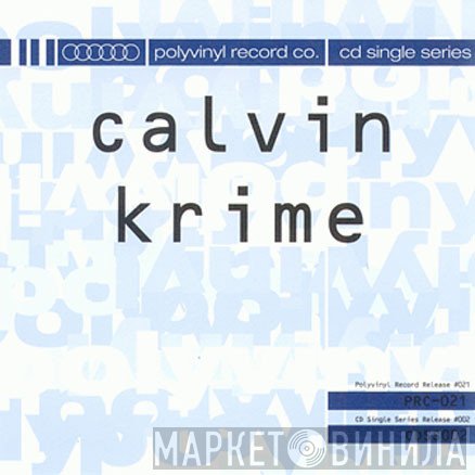 Calvin Krime - 3 x 3 For 3 1/2