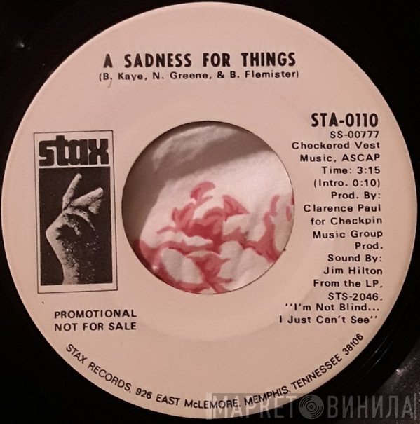 Calvin Scott - A Sadness For Things / Goin' Back To Eden