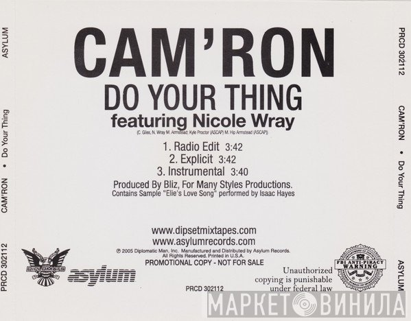 Cam'ron Featuring Nicole Wray  - Do Your Thing