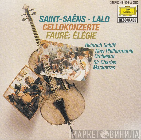 Camille Saint-Saëns, Gabriel Fauré, New Philharmonia Orchestra, Sir Charles Mackerras, Heinrich Schiff, Édouard Lalo - Cellokonzerte. Élégie
