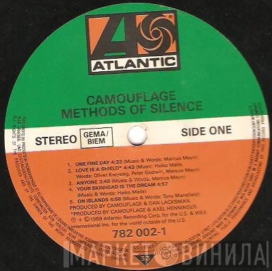 Camouflage  - Methods Of Silence