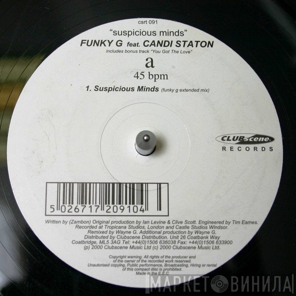 Candi Staton, Funky G - Suspicious Minds