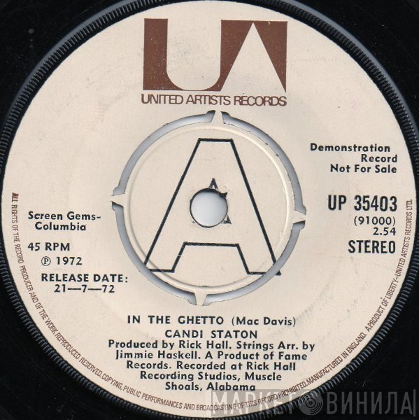 Candi Staton  - In The Ghetto