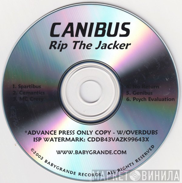 Canibus  - Rip The Jacker