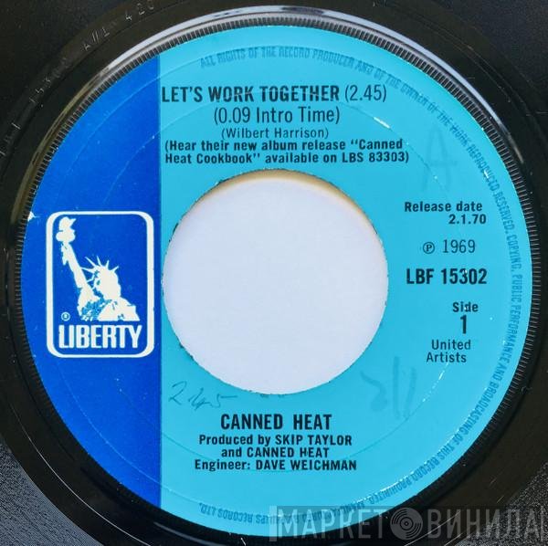 Canned Heat  - Let's Work Together