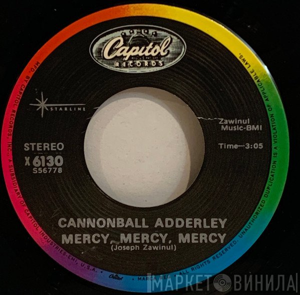 Cannonball Adderley  - Mercy, Mercy, Mercy