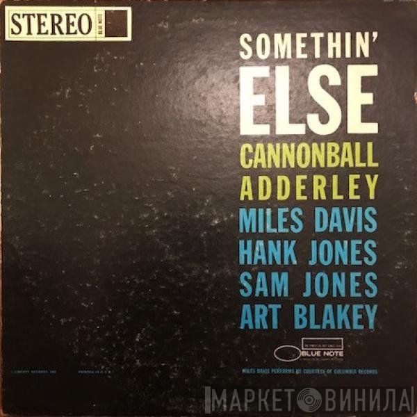 Cannonball Adderley  - Somethin' Else