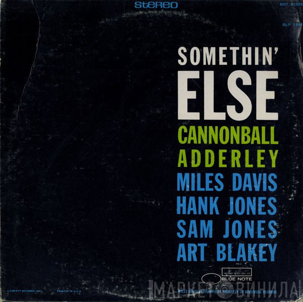 Cannonball Adderley  - Somethin' Else