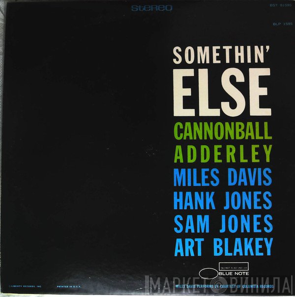 Cannonball Adderley  - Somethin' Else