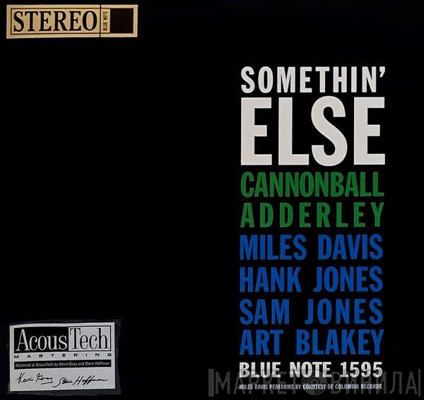 Cannonball Adderley  - Somethin' Else