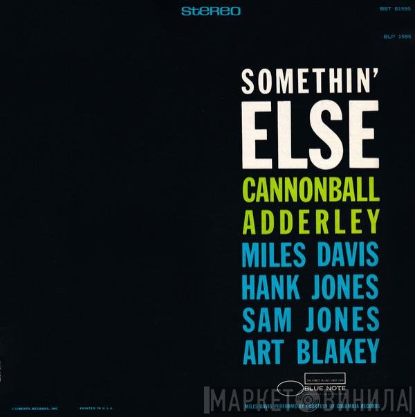 Cannonball Adderley  - Somethin' Else