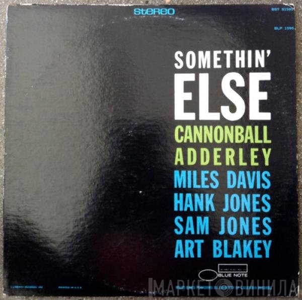 Cannonball Adderley  - Somethin' Else