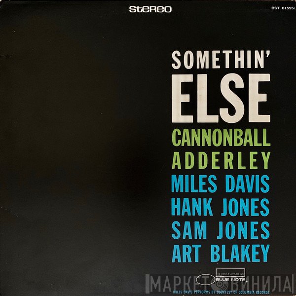 Cannonball Adderley  - Somethin' Else