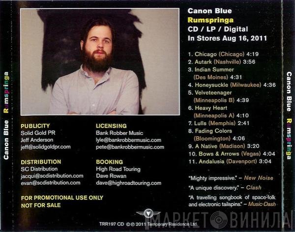 Canon Blue  - Rumspringa