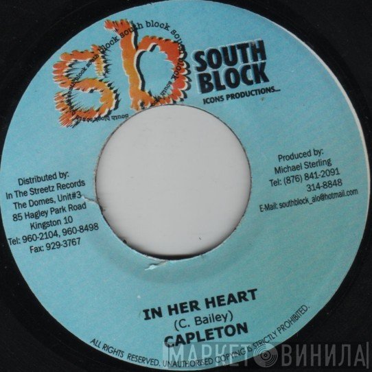 Capleton / G Money   - In Her Heart / High Grade