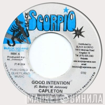 Capleton / Stretch   - Good Intention / Time