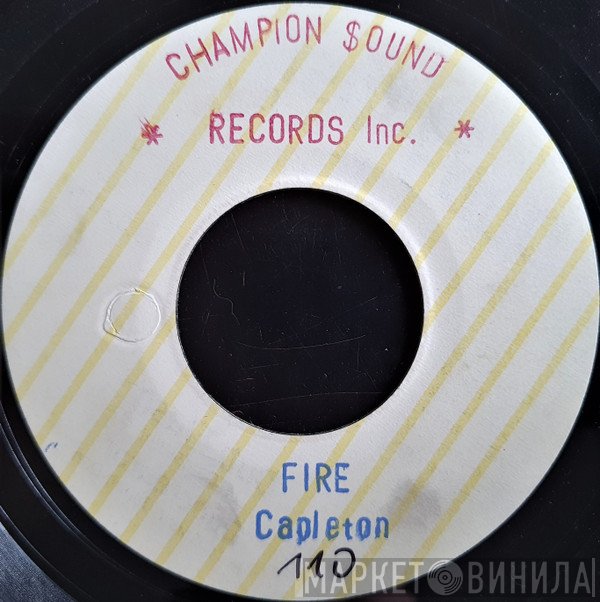 Capleton  - Fire / Blueprint