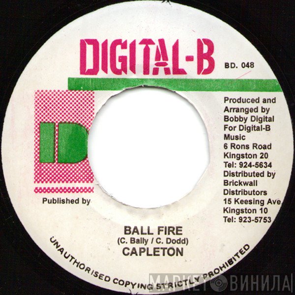 Capleton  - Ball Fire