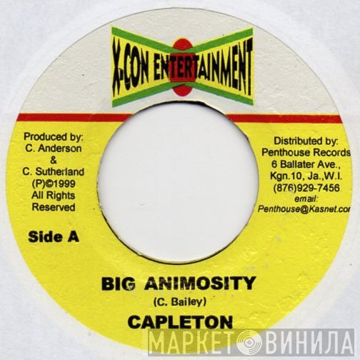 Capleton  - Big Animosity