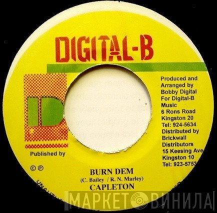 Capleton  - Burn Dem