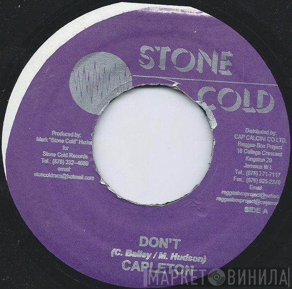 Capleton  - Don't