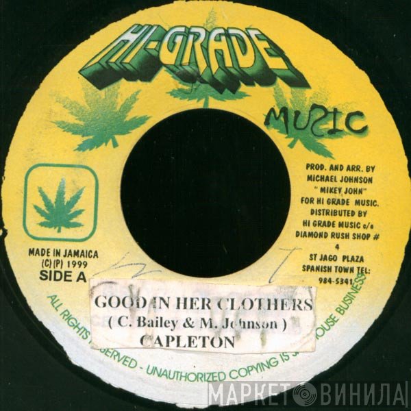 Capleton  - Good In Her Clothes