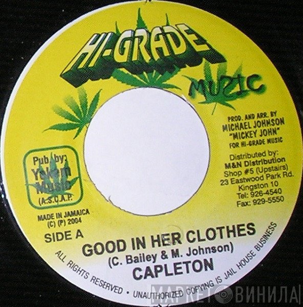 Capleton  - Good In Her Clothes