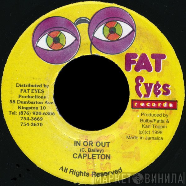 Capleton  - In Or Out