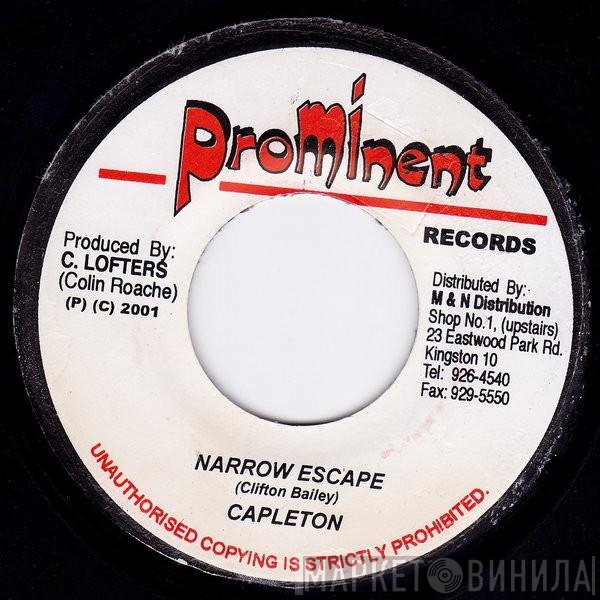 Capleton  - Narrow Escape