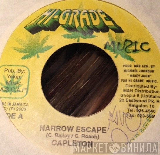 Capleton  - Narrow Escape