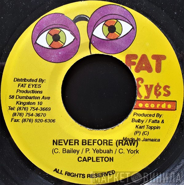 Capleton - Never Before