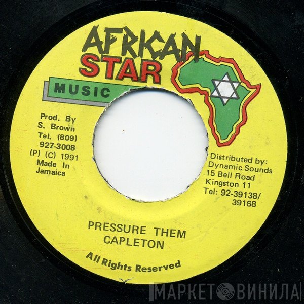 Capleton  - Pressure Them