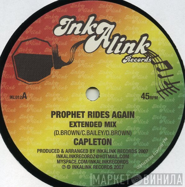Capleton  - Prophet Rides Again