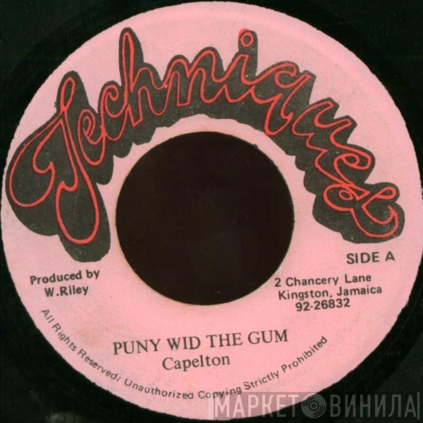 Capleton - Puny Wid The Gum