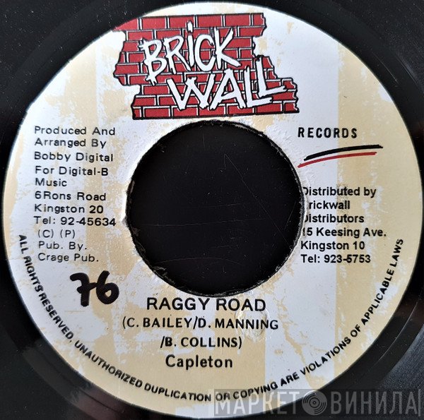 Capleton  - Raggy Road