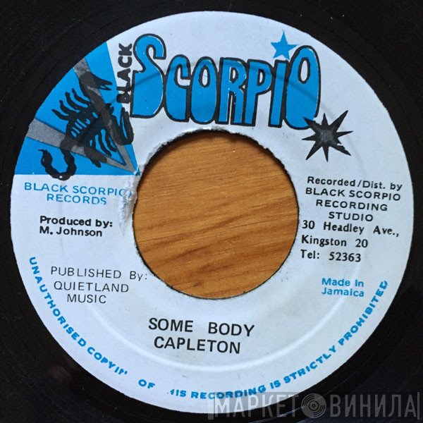 Capleton  - Some Body